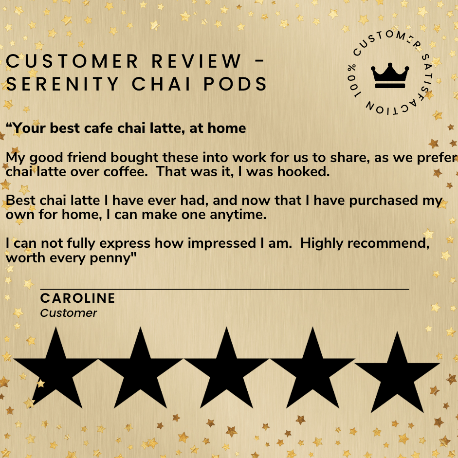 Serenity Nespresso Compatible Chai Latte Pods