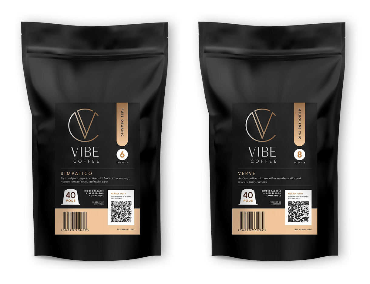 Nespresso Compatible Smooth Coffee Pods 2 x 40-Packs (80 Pods)